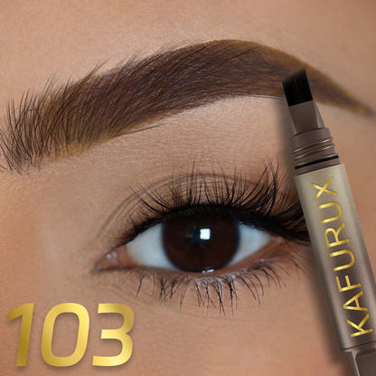 Long Lasting Eyebrow Pencil Hairling, Waterproof Anti-smudge, Large Brush, Natural Wild Eyebrow Enhancers Cream