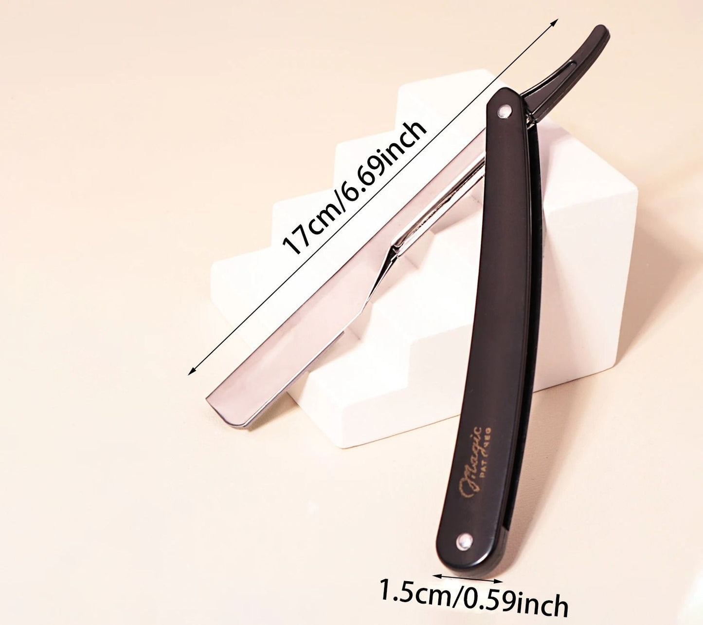Straight Edge Shaver Folding Manual Razor For Salon Use 5