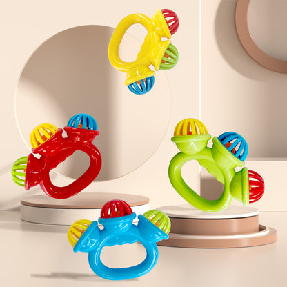 Early Educational Hand Bell Baby Toy Infant Comfort Rattle 1
