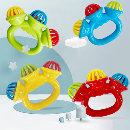 Early Educational Hand Bell Baby Toy Infant Comfort Rattle 2