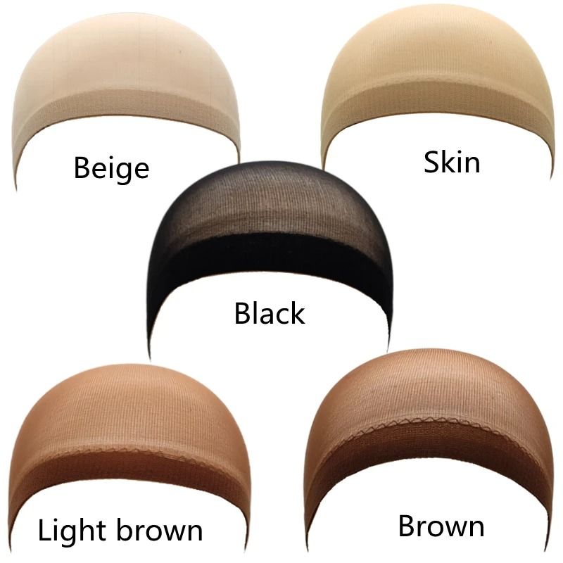 Ventilated Nylon Mesh Wig Cap Set 1