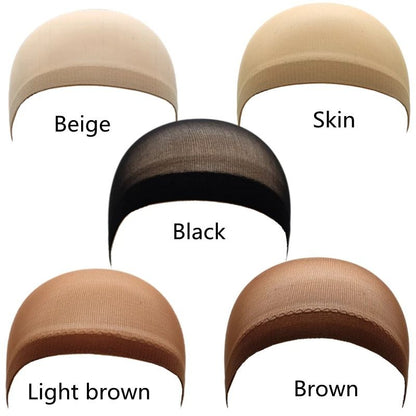 Ventilated Nylon Mesh Wig Cap Set 1