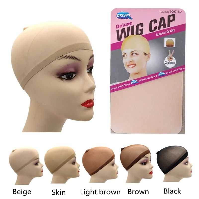 Ventilated Nylon Mesh Wig Cap Set 3
