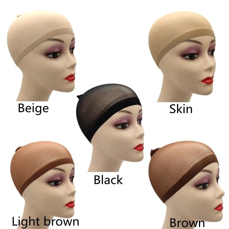 Ventilated Nylon Mesh Wig Cap Set 4