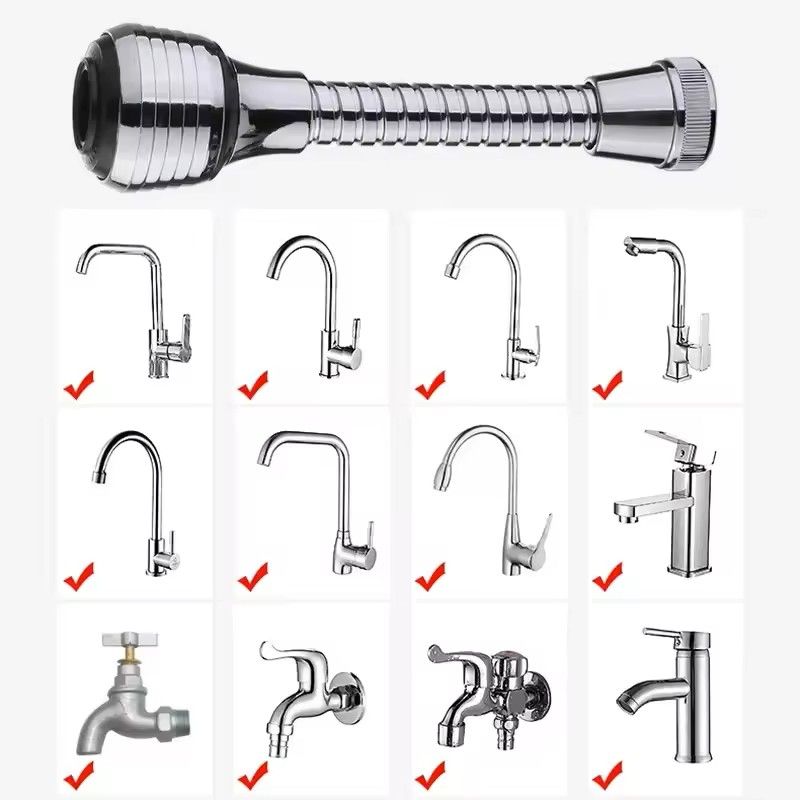 360 Rotating Faucet Extender With 2 Modes High Pressure Water Saving Tap Attachment For Kitchen And 3