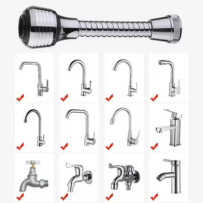 360 Rotating Faucet Extender With 2 Modes High Pressure Water Saving Tap Attachment For Kitchen And 3