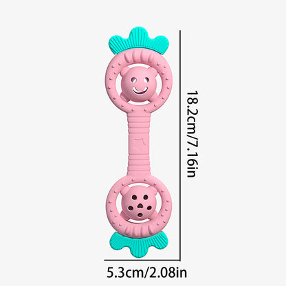 Water Boiling Grinding Tooth Stick Silicone Strawberry Teddy Bear Toy