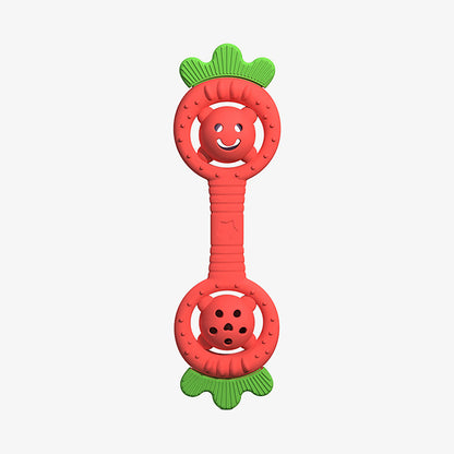 Water Boiling Grinding Tooth Stick Silicone Strawberry Teddy Bear Toy