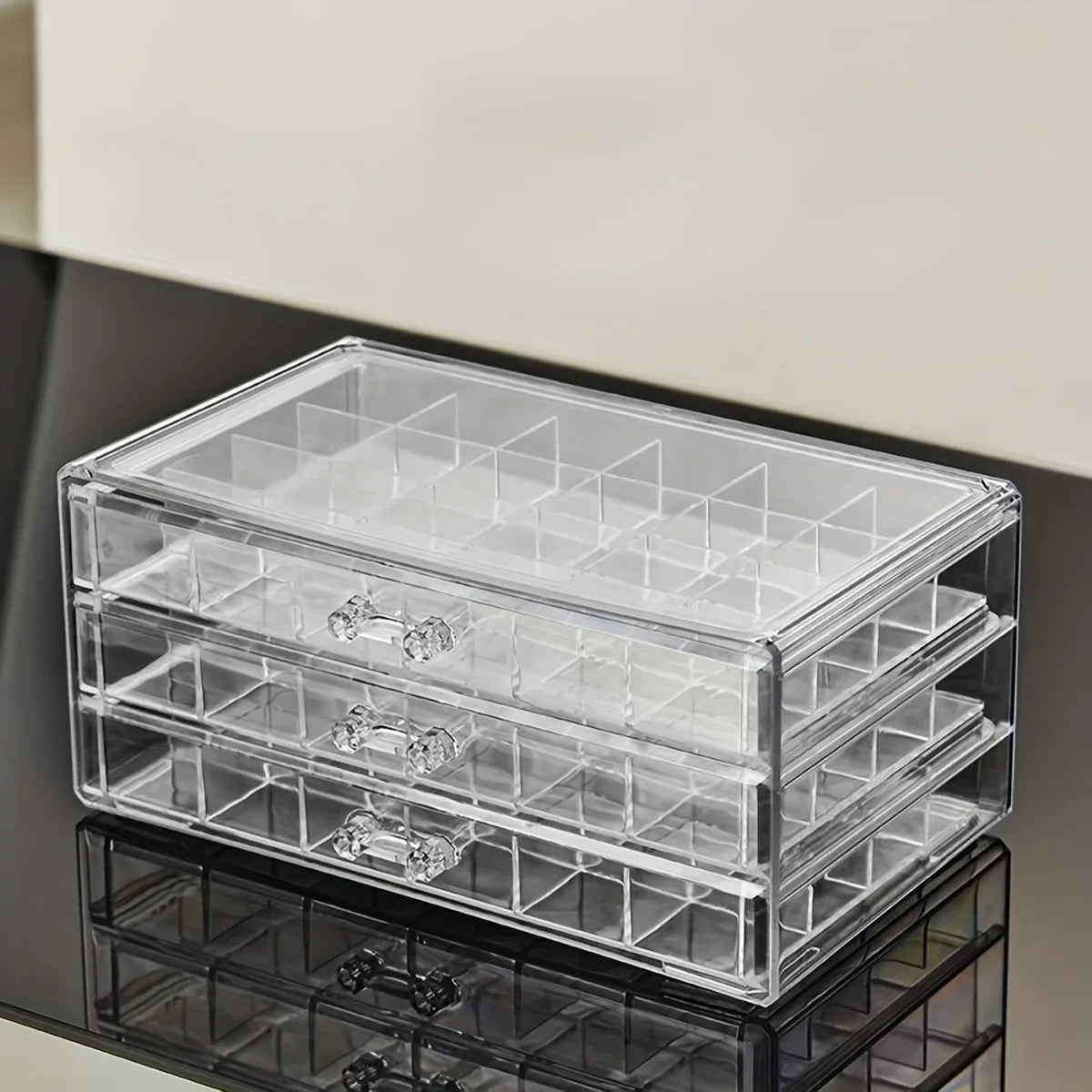 Jewelry Storage Box Organizer For Rings Earrings And Necklaces Elegant Large Capacity Practical Jew 2