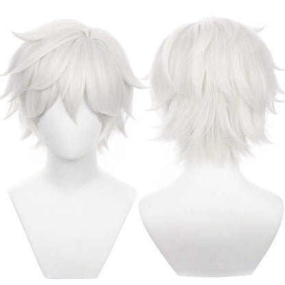 Angel Devil Orange Brown Cosplay Wig 13