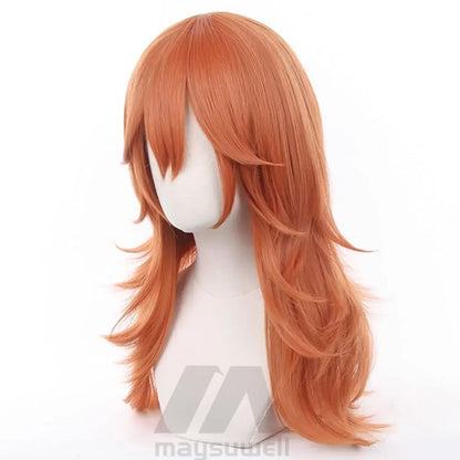 Angel Devil Orange Brown Cosplay Wig 3