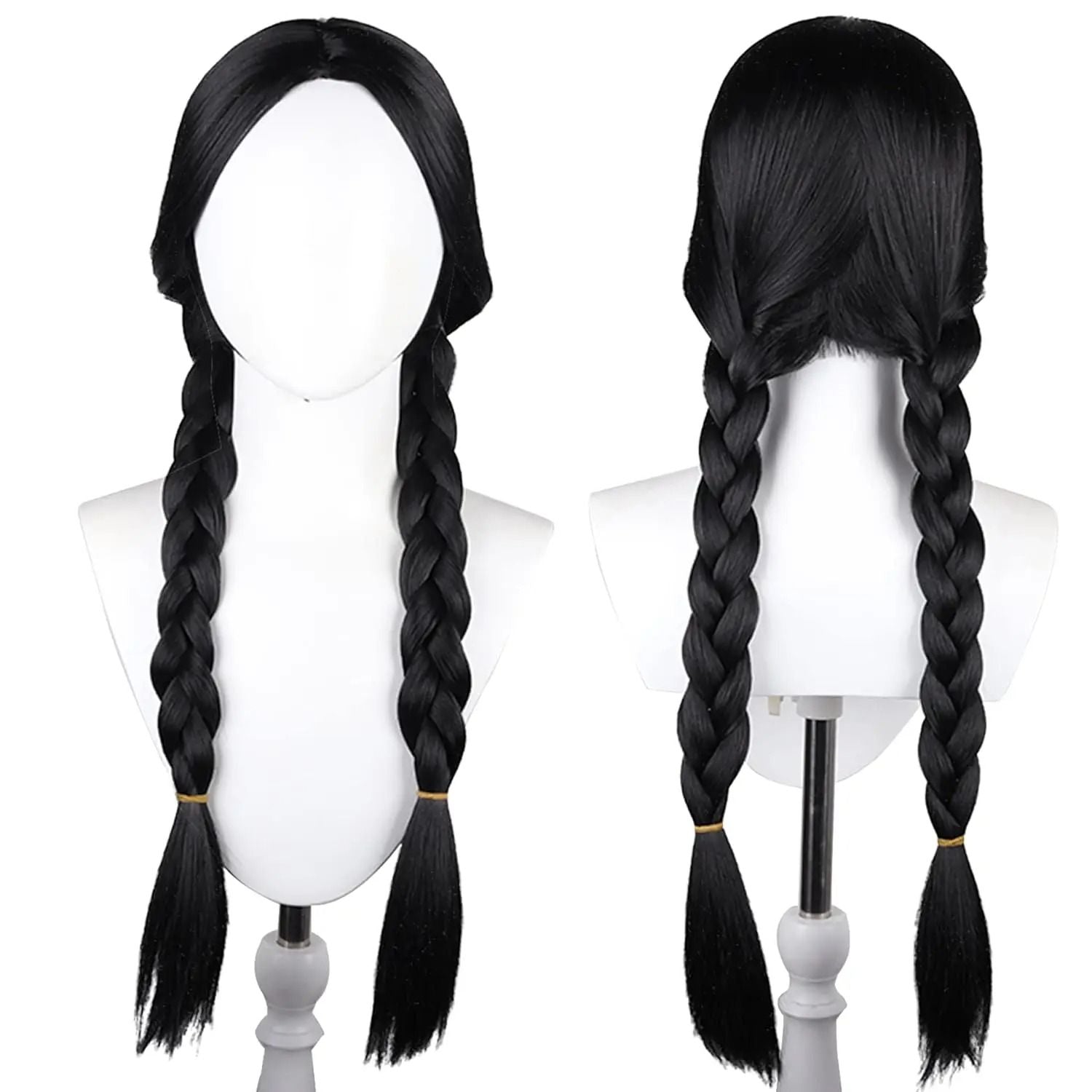 Angel Devil Orange Brown Cosplay Wig 25
