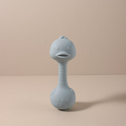 Cute Bunny Duck Handheld Shaker Silicone Baby Rattle Teether Toy For Newborns BPAFree Toy For Infan 8