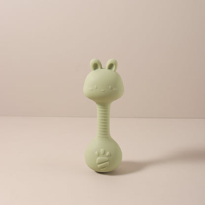 Cute Bunny Duck Handheld Shaker Silicone Baby Rattle Teether Toy For Newborns BPAFree Toy For Infan 14