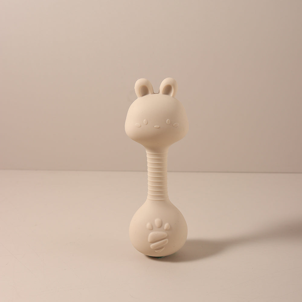 Cute Bunny Duck Handheld Shaker Silicone Baby Rattle Teether Toy For Newborns BPAFree Toy For Infan 13