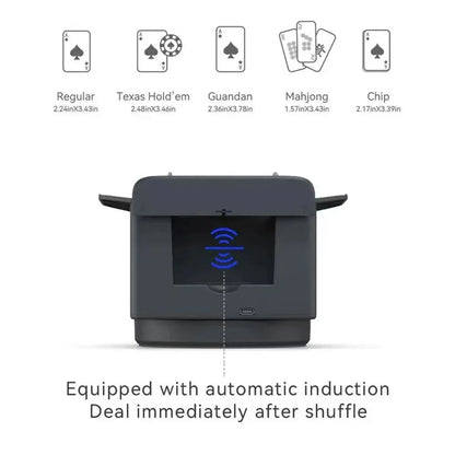 360 Degree Automatic Card Shuffle And Dealer Machine For Poker And Playing Cards 4