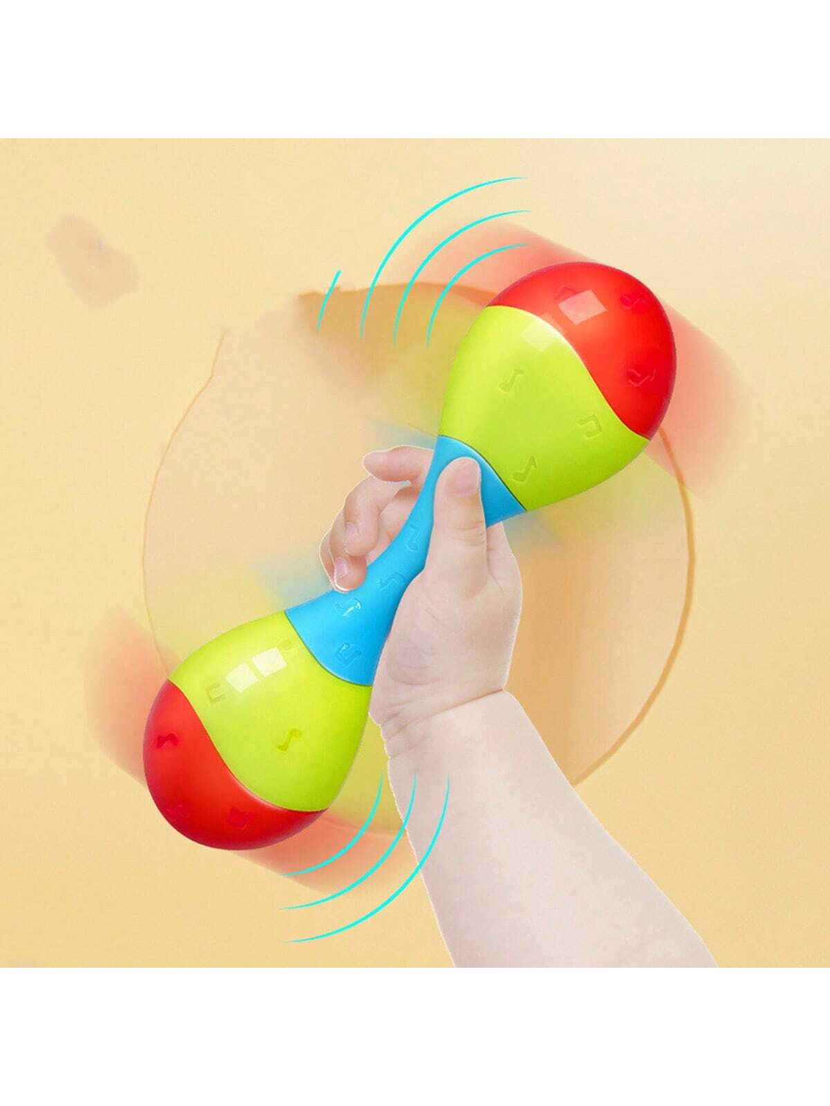 Plastic Sand Hammer Toy, Kids Musical Toy, Rattle Maraca Percussion Toy