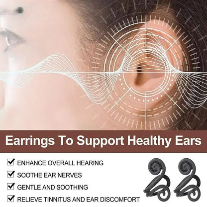 Tinnitus Relief Earrings Ear Pressure Acupressure Sleeves For Soothing Ear Support 2