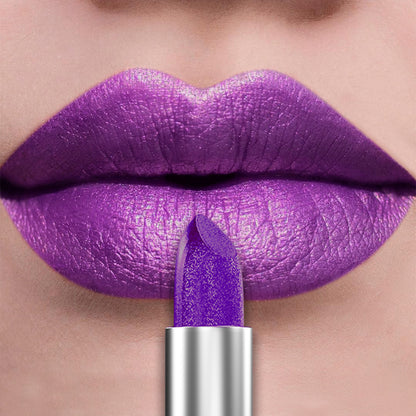 Long Lasting Lip Senior Matte Lip Makeup Bold  Intense Glitter Shiny Metallic Lipstick 8