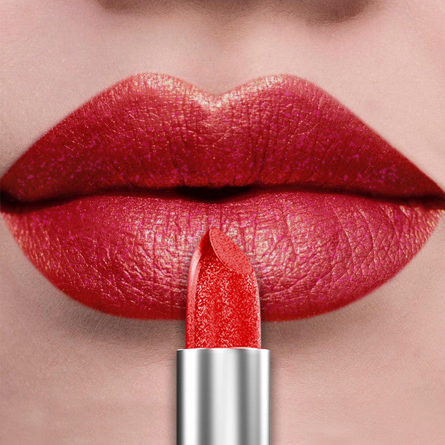 Long Lasting Lip Senior Matte Lip Makeup Bold  Intense Glitter Shiny Metallic Lipstick 18