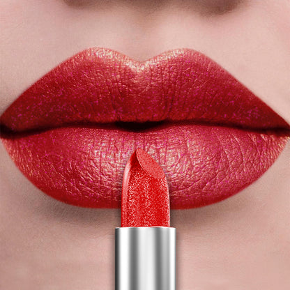 Long Lasting Lip Senior Matte Lip Makeup Bold  Intense Glitter Shiny Metallic Lipstick 18