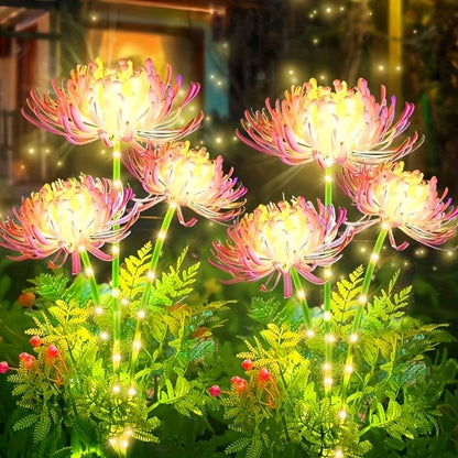 Shore Flowers Solar Lights, Outdoor Garden Decoration, Lawn Courtyard Lighting