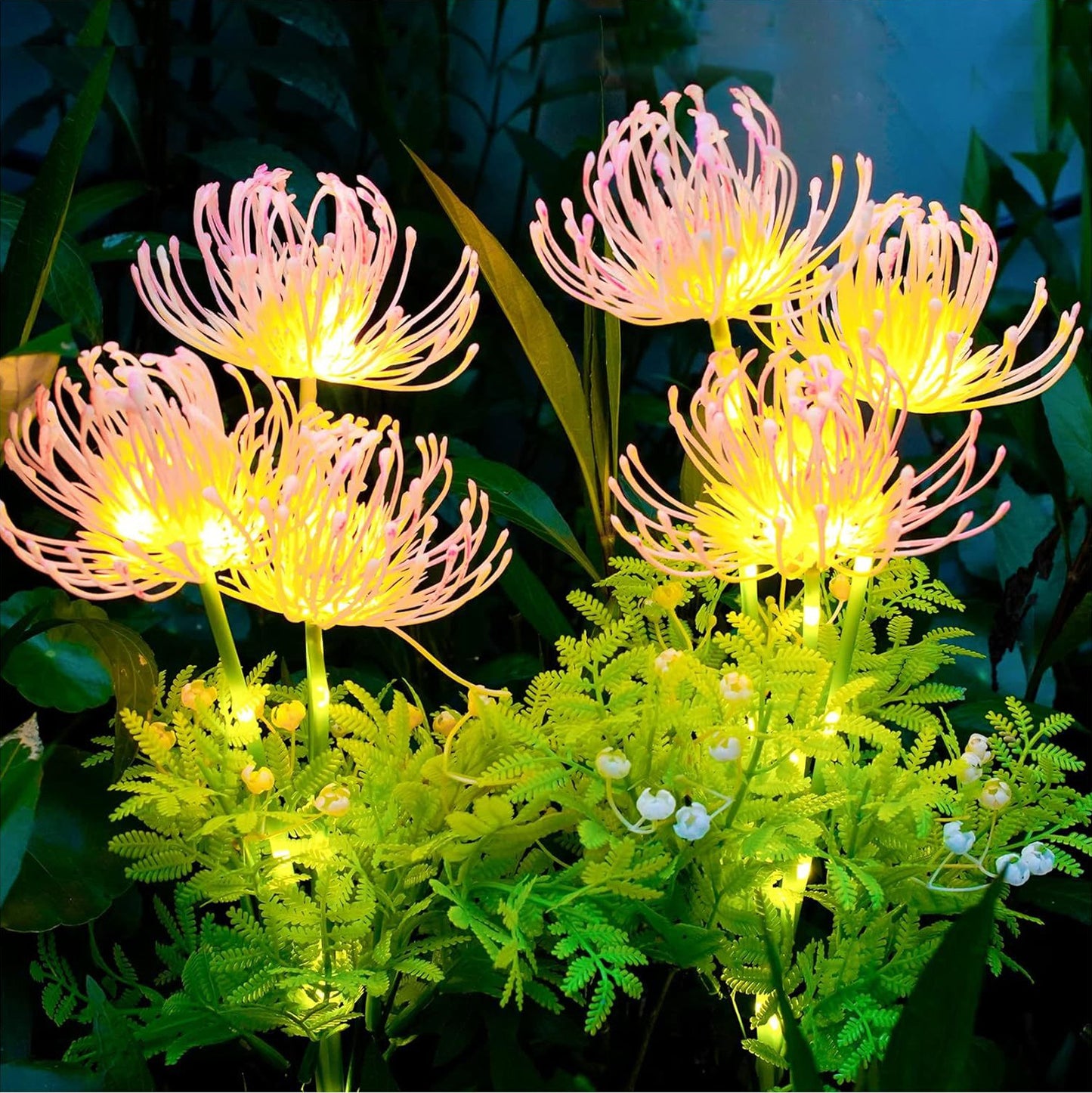 Shore Flowers Solar Lights, Outdoor Garden Decoration, Lawn Courtyard Lighting