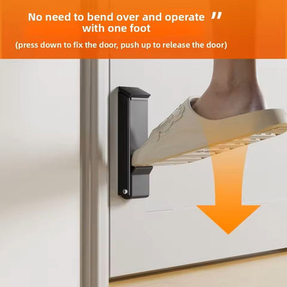 Heavy Duty Metal Door Stopper  WindResistant AntiCollision Door Stop  Safety Gate Blocker 5