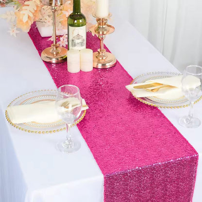 GlamourSpark Sequin Table Runner  Glitter Dining  Party Decor 9