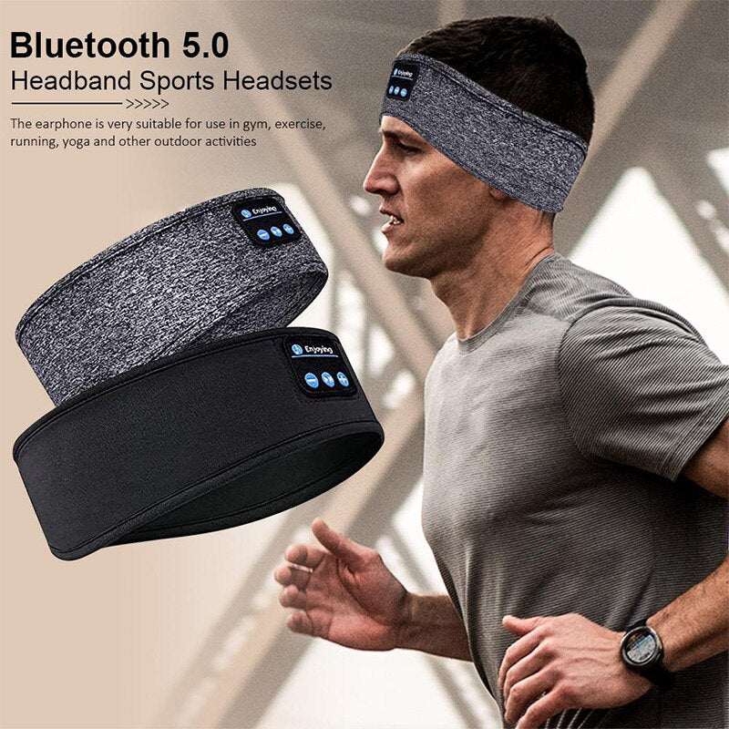 Wireless Bluetooth Headset Headband, Fone Bluetooth Earphones, Sports Sleeping Headband, Wireless Headphones