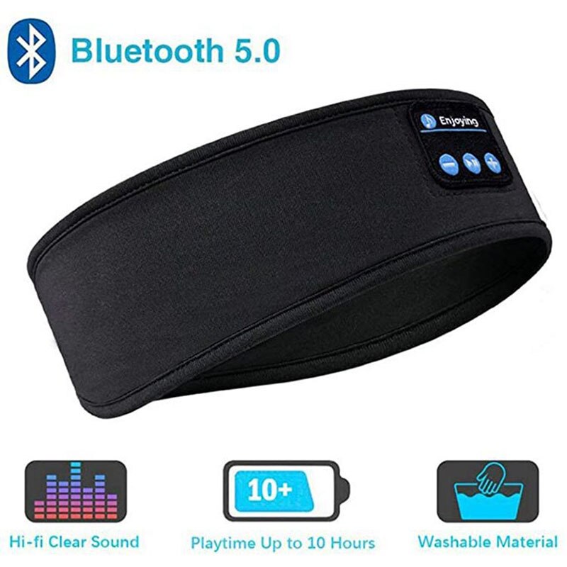 Wireless Bluetooth Headset Headband, Fone Bluetooth Earphones, Sports Sleeping Headband, Wireless Headphones