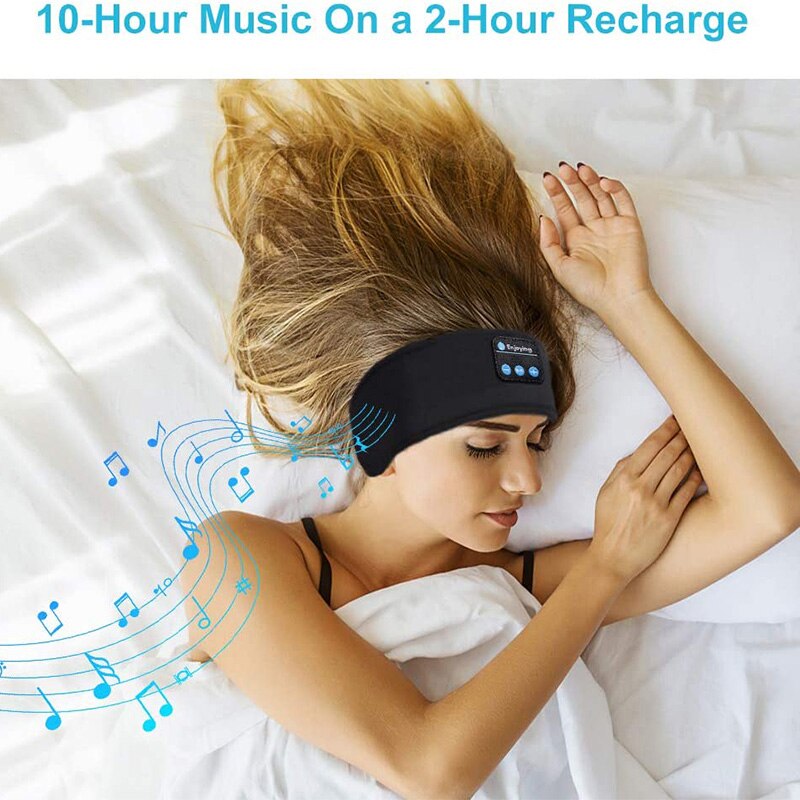 Wireless Bluetooth Headset Headband, Fone Bluetooth Earphones, Sports Sleeping Headband, Wireless Headphones