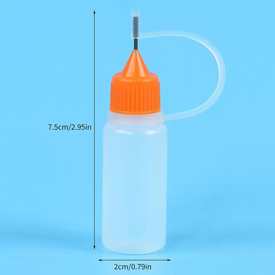Precision Craft Squeeze Bottles  10 Ml FineTip Applicators For Painting Glue  DIY 2