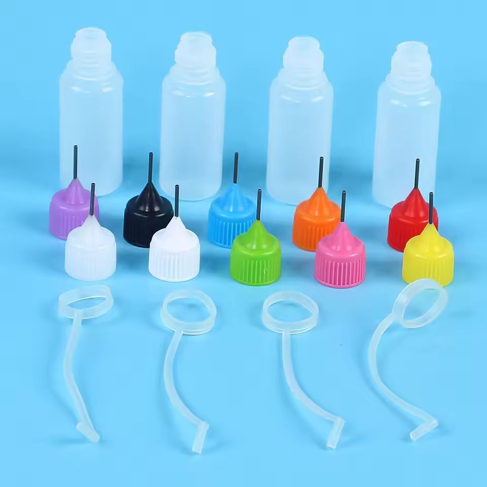 Precision Craft Squeeze Bottles  10 Ml FineTip Applicators For Painting Glue  DIY 3