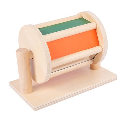 Bright Color Sensory Montessori Drum Toys Newest Wooden Drum Baby Toys Early Childhood Education Ro 8