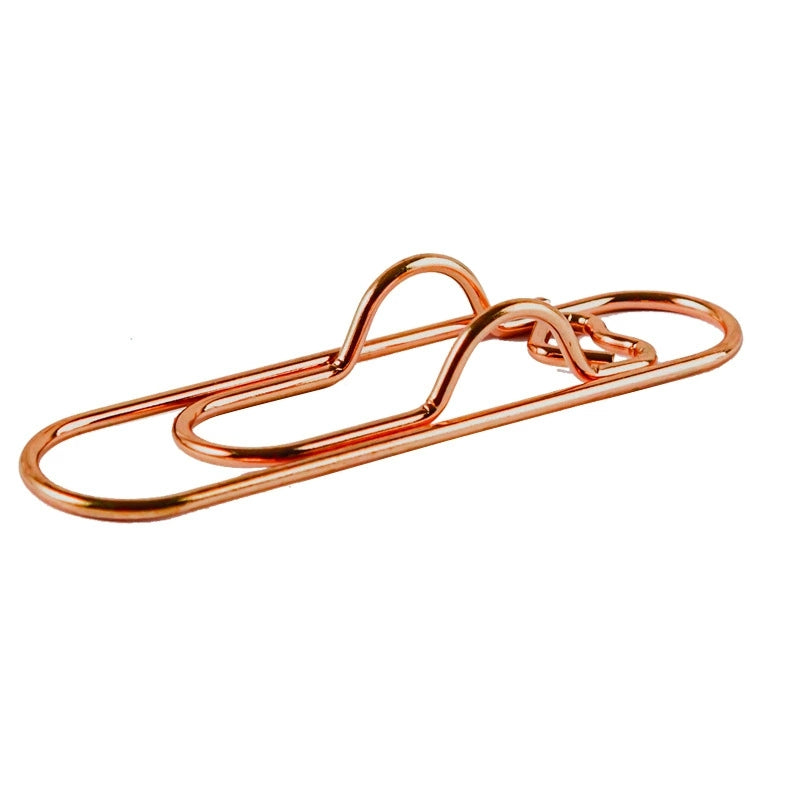 Multi Functional Pen Clip Pen Hanging Love Paper Clip Pen Button Notebook Accessories Fixed Seat Pe 7