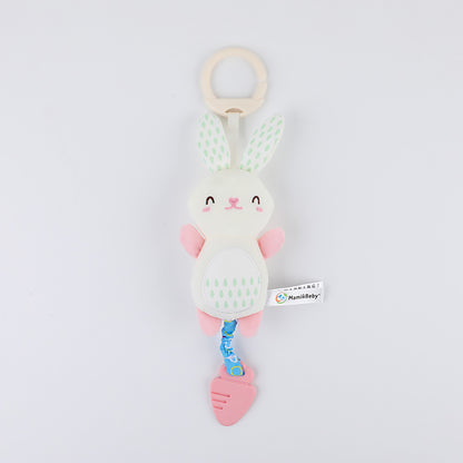 Baby Toys Shaker Crinkle Squeaky Sensory Travel Accessories Newborn Soft Stuffed Animal Rattle Hand 4