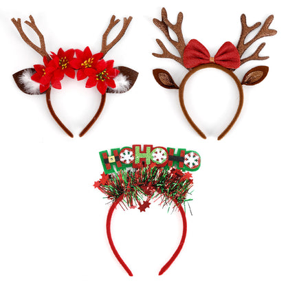 Cute Antler Headbands for Christmas, Deer Horn Christmas Headbands, Hairpins