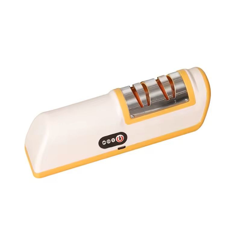 Electric Knife Sharpener Machine Professional Diamond-Wheel Sharpening System for Kitchen & Outdoor Knives