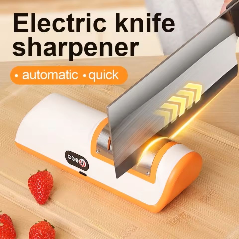 Electric Knife Sharpener Machine Professional DiamondWheel Sharpening System For Kitchen  Outdoor K 1