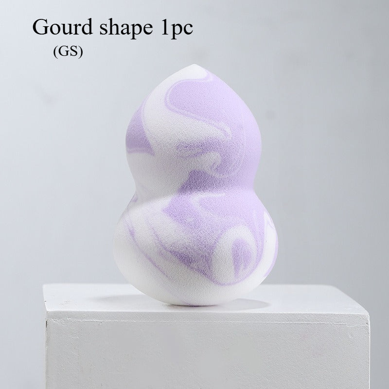 Makeup Sponge Beauty Egg Gradient Colour Soft DoubleSided Wet And DualUse Fit Without Eating Powder 7