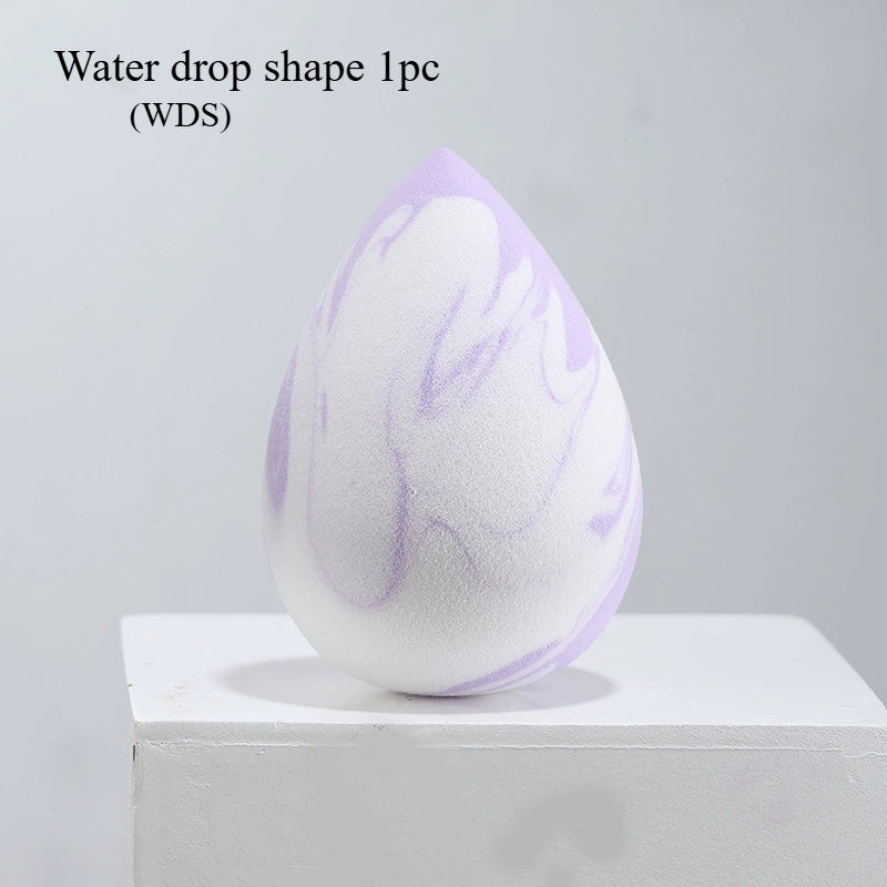 Makeup Sponge Beauty Egg Gradient Colour Soft DoubleSided Wet And DualUse Fit Without Eating Powder 9