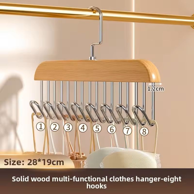 Multifunctional Clothes  Underwear Organizer Hanger  Durable Home Wardrobe Hook 1  3Pack 2