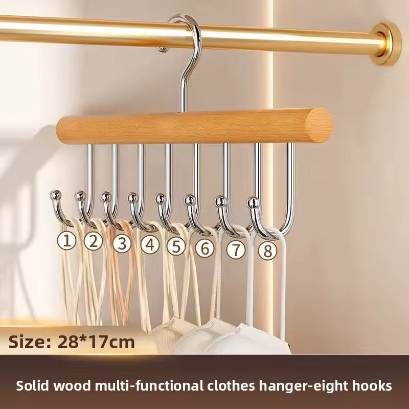 Multifunctional Clothes & Underwear Organizer Hanger – Durable Home Wardrobe Hook (1 / 3-Pack)