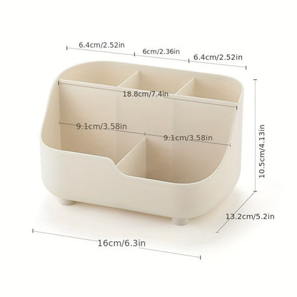 Large Capacity FiveGrid Storage Box For Desktop Organization 1