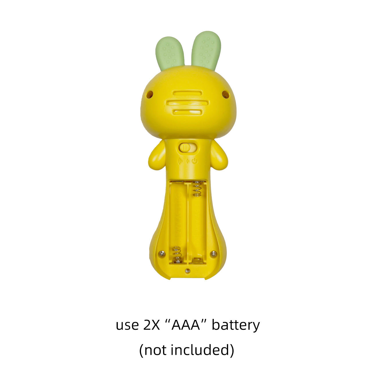 Multifunctional Rabbit Sand Hammer Toy Cartoon Music Bell Soothing Sound Light Toy 3