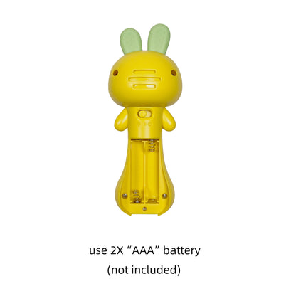 Multifunctional Rabbit Sand Hammer Toy Cartoon Music Bell Soothing Sound Light Toy 3