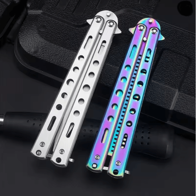 Foldable Training Butterfly Comb For Hair And Beard Styling 2