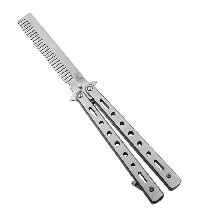 Foldable Training Butterfly Comb For Hair And Beard Styling 6