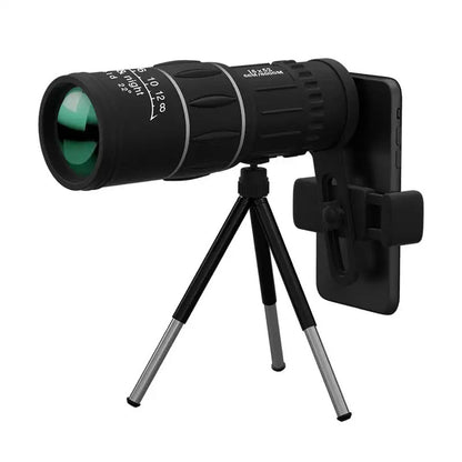High Magnification Monocular Telescope, Dual Focus Zoom, Long Range Night Vision Scope